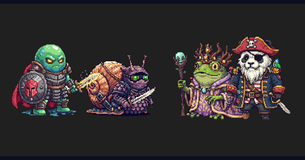 Pixel Art Game Asset Examples | SpriteCook