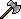 Pixel art axe game icon