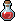 Pixel art health potion game icon