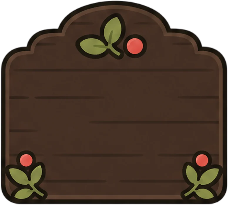 A square ornate panel for dialogue and menus