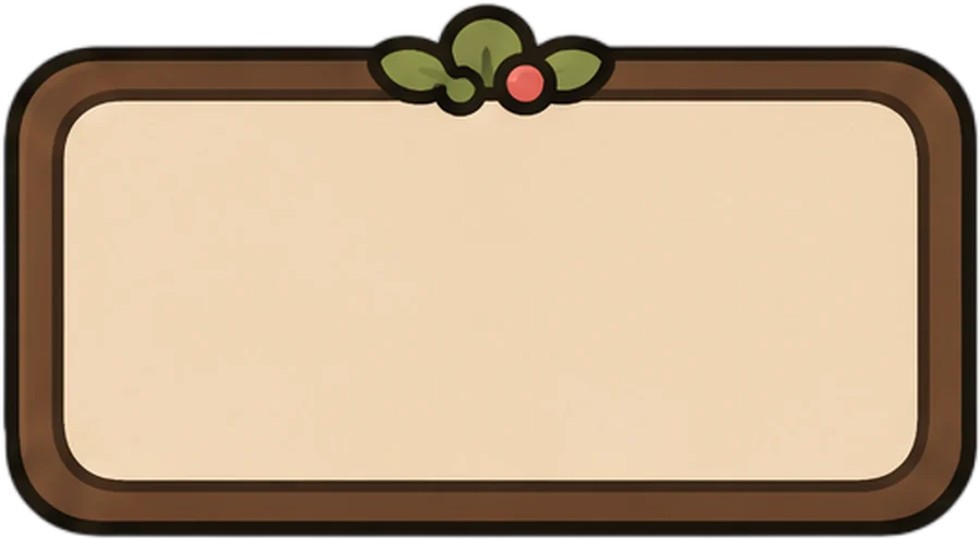 A framed panel sprite with a border for Unity uGUI