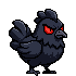 Evil chicken sprite