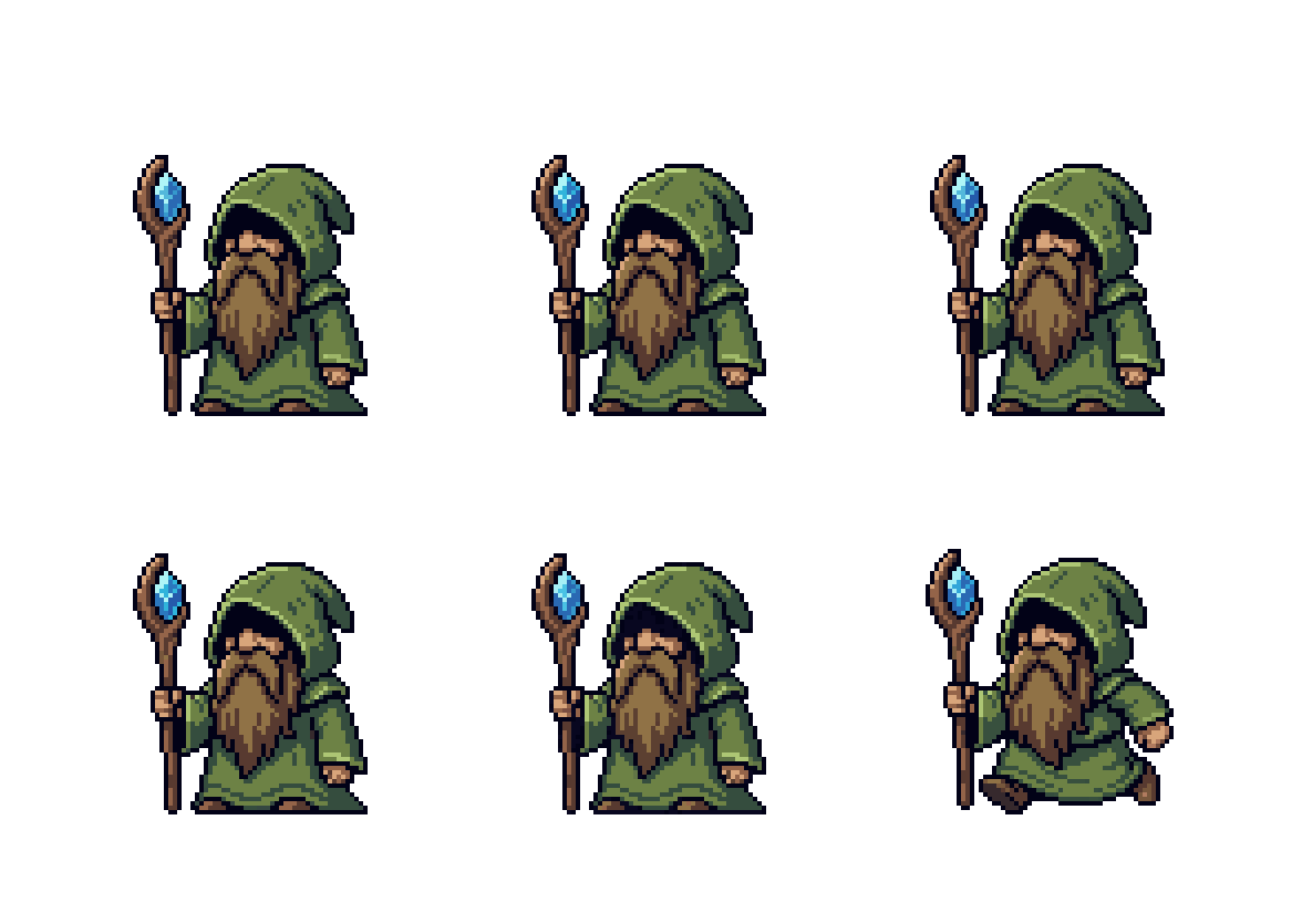 Tiny druid animation preview
