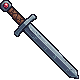 Pixel art sword sprite generated with Nano Banana 2 Lite