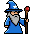 Tiny wizard sprite variation 3