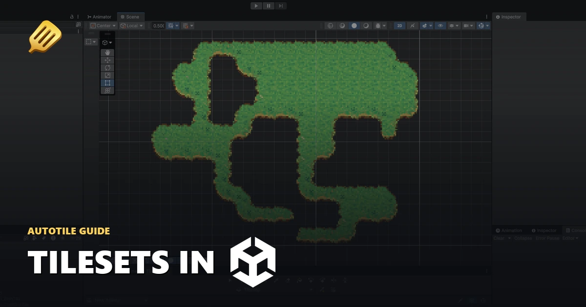 Make a Unity autotile tileset with AI and a Tile Palette